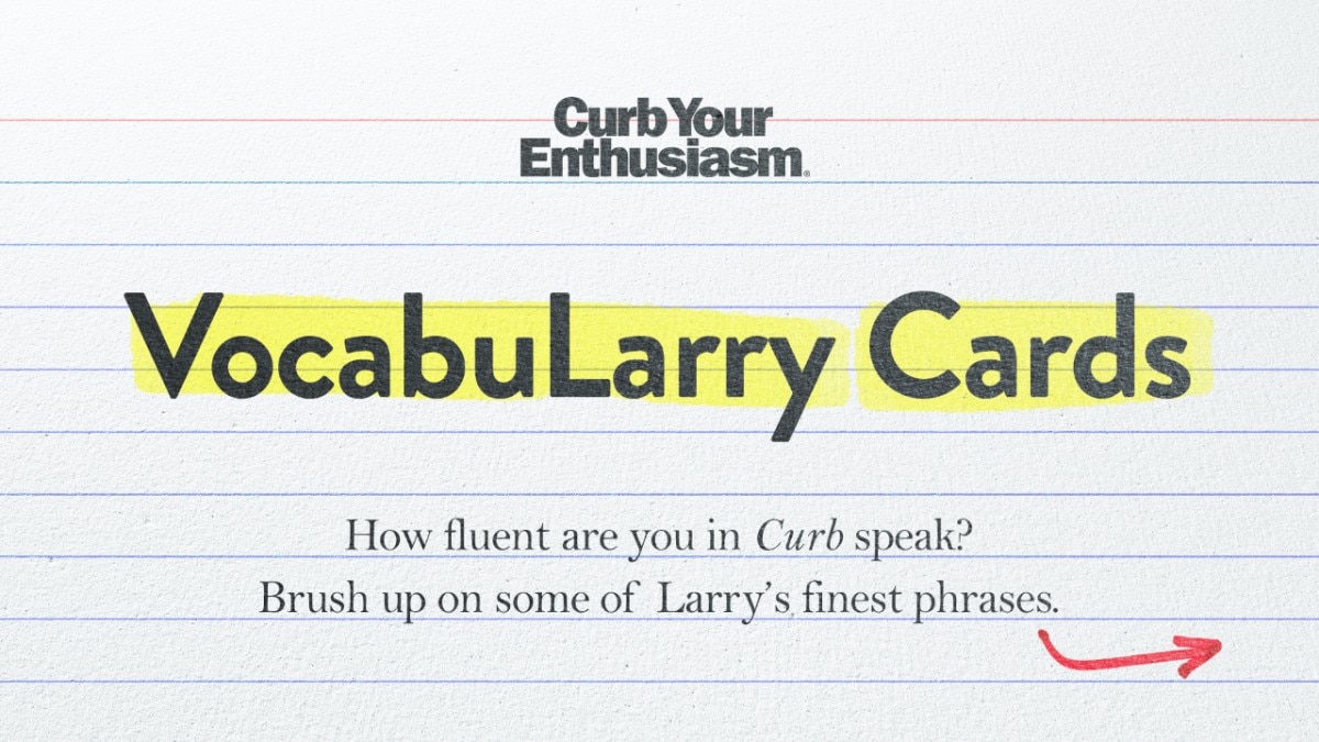 Curb Vocabularry Card 1